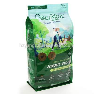 Bottom Gusset Animal Feed 3.5kg Pouch Pet Dog Food Plastic Packaging Bag