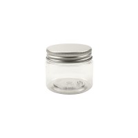 Verified supplier 4oz 6oz 8oz 12oz Clear PET Single Wall Food Container Cream Jars for nuts dried fruit chocolate with lid