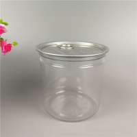 Wholesale Top Canned Food Grade Plastic PET Jar With Easy Open Lid