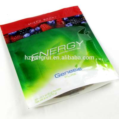 Wholesale stand up ziplock dried fruit food packaging bag